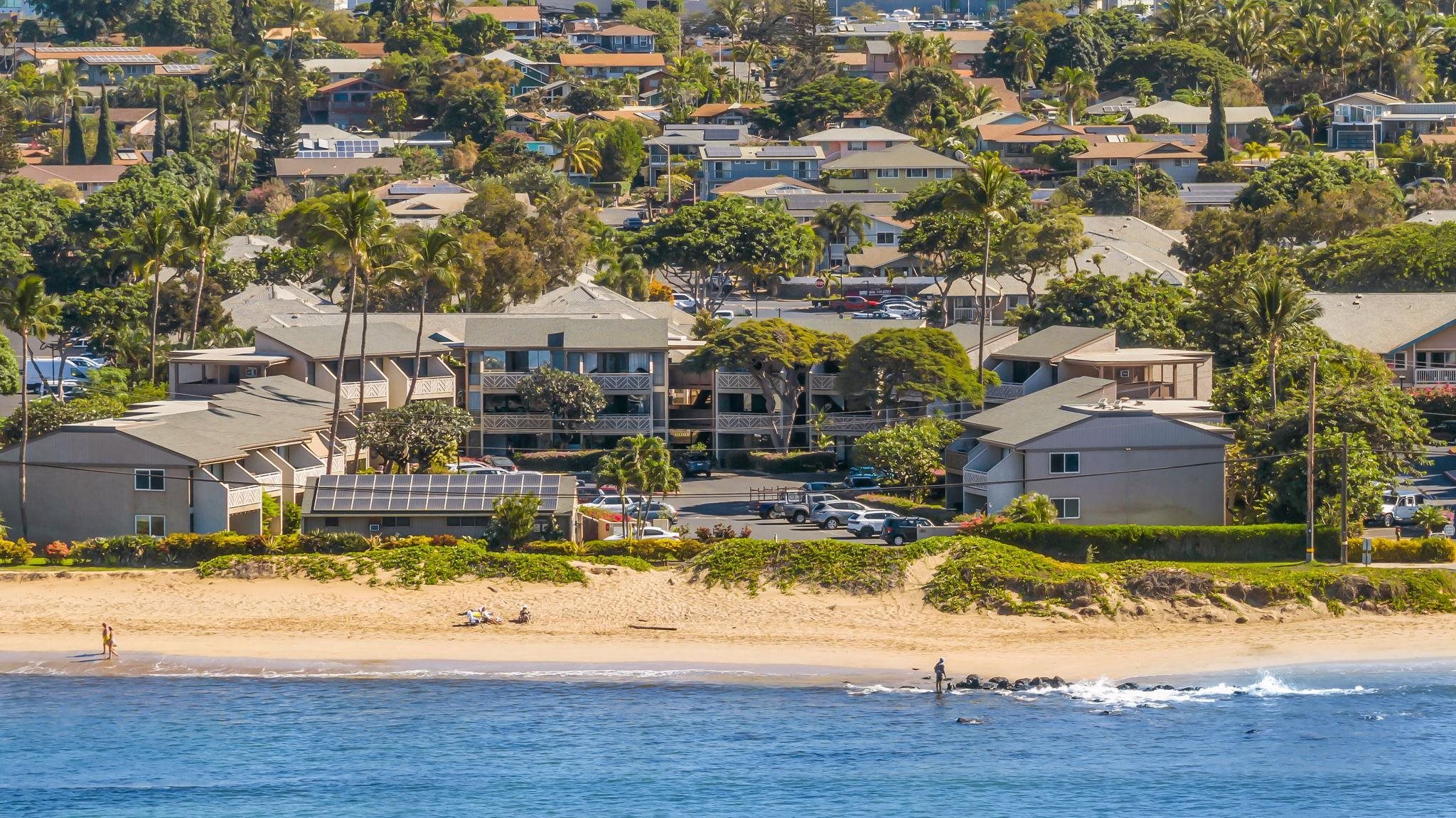 483 South Kihei Road, Unit 215 Kihei, HI 96753 - Photo 5 of 49 an aerial view of a house with a swimming pool