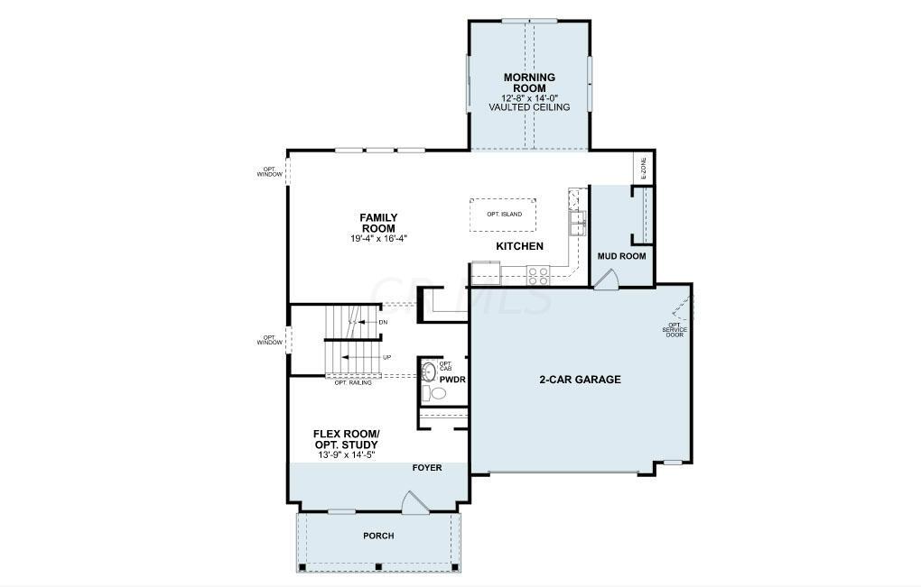 3550 Bluejay Ridge Drive Powell, OH 43065 - Photo 14 of 14 Floorplan