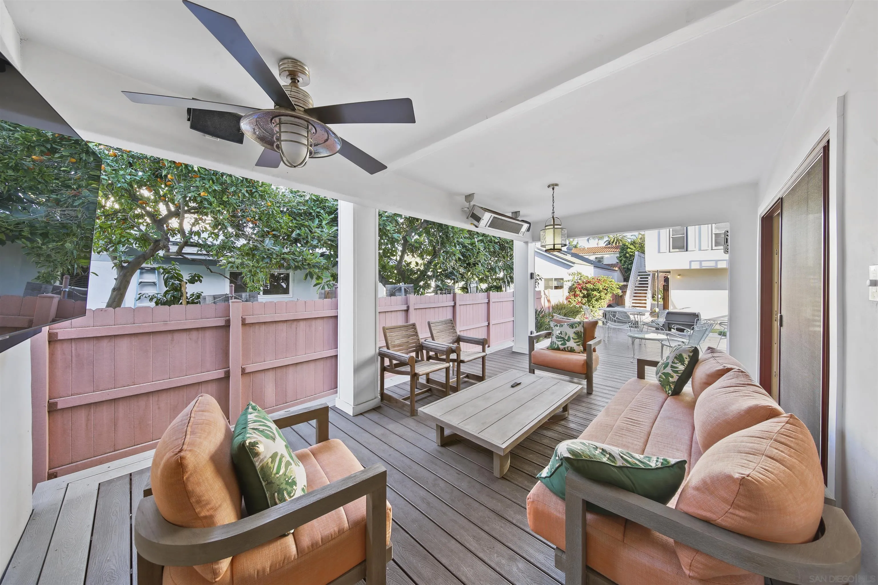 671 B Avenue Coronado, CA 92118 - Photo 13 of 41 a living room with furniture and a large window
