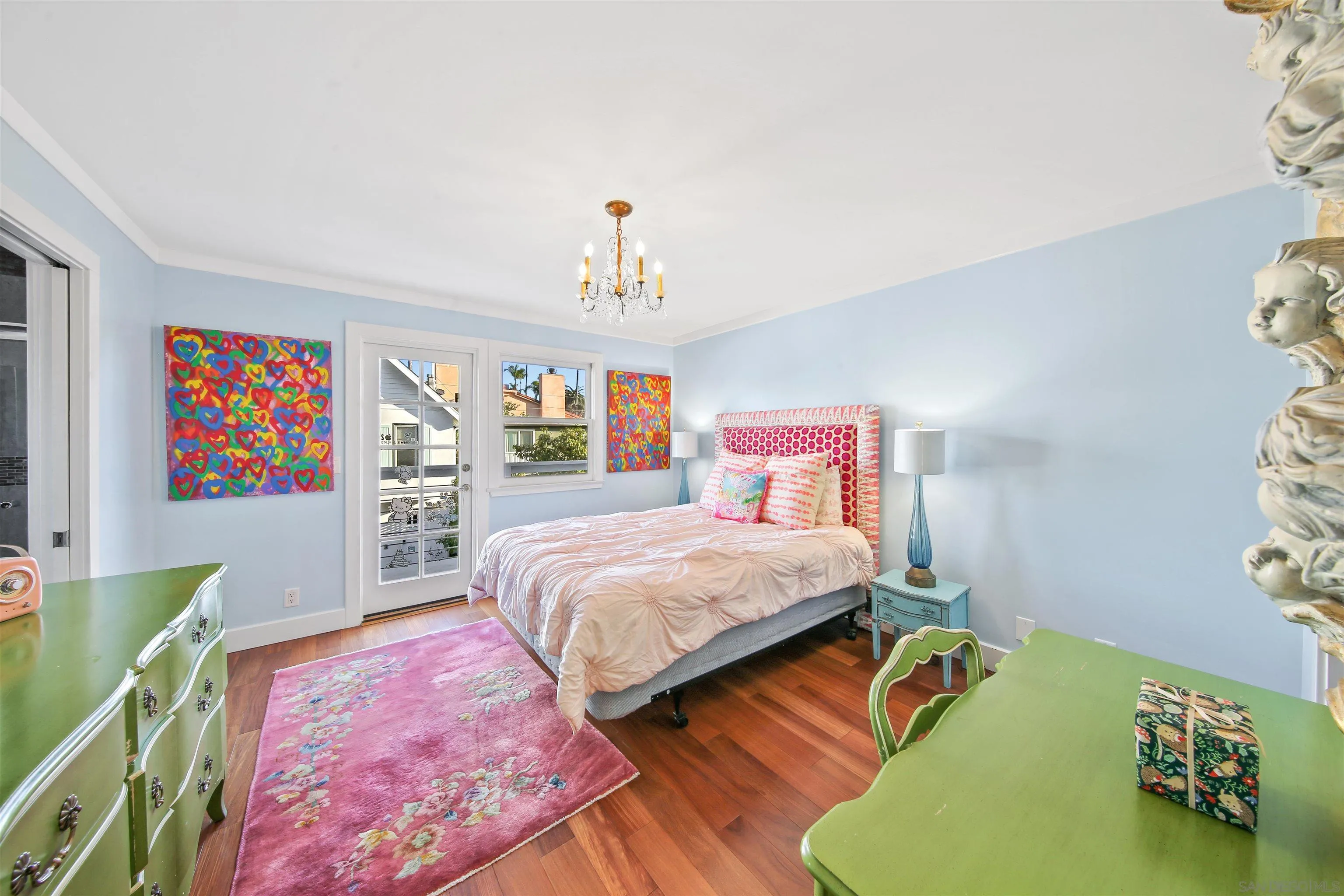 671 B Avenue Coronado, CA 92118 - Photo 25 of 41 a bedroom with bed and a couch