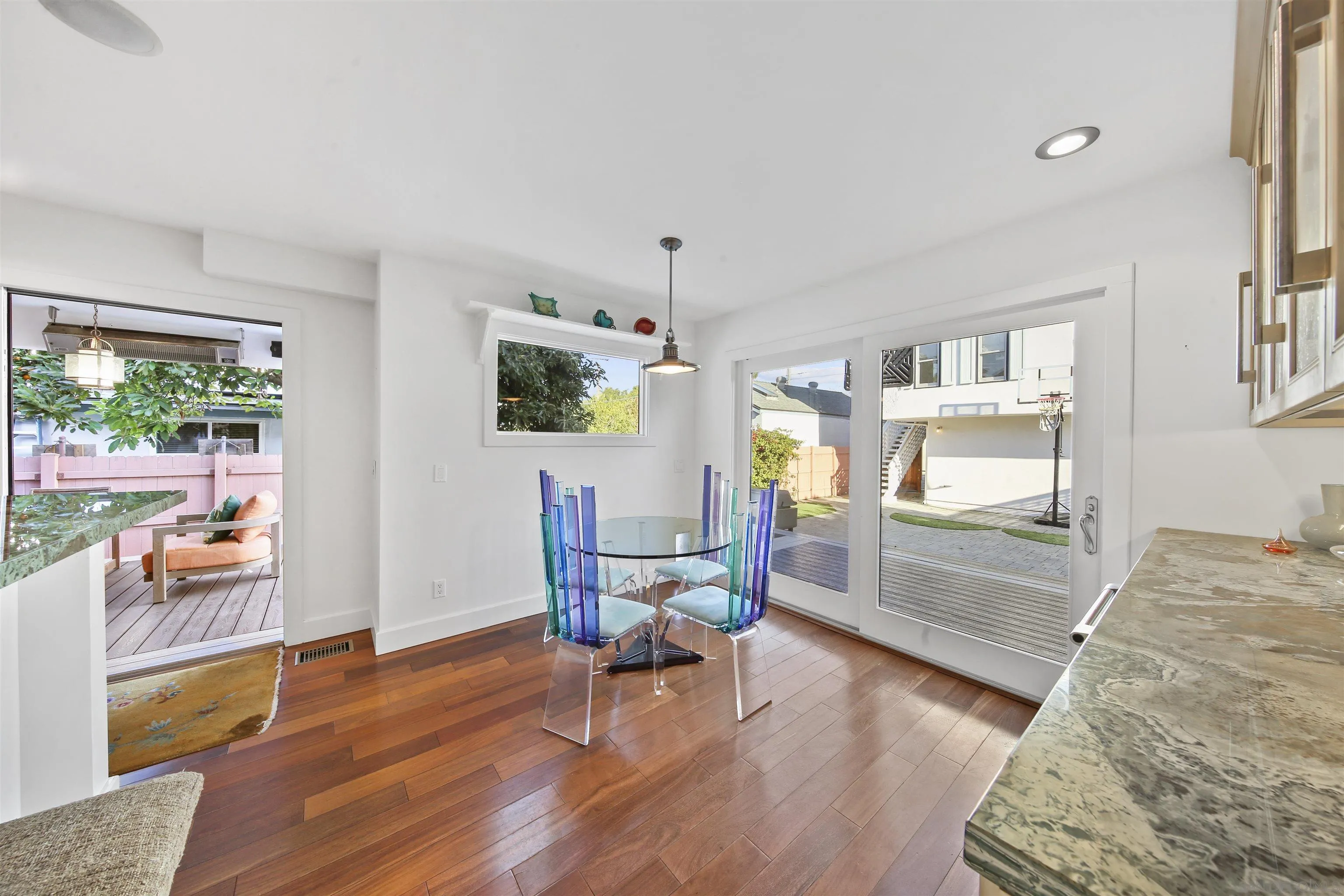 671 B Avenue Coronado, CA 92118 - Photo 10 of 41 a living room with furniture and a wooden floor