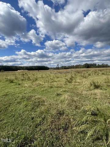 a view of a big yard of the city and mountain