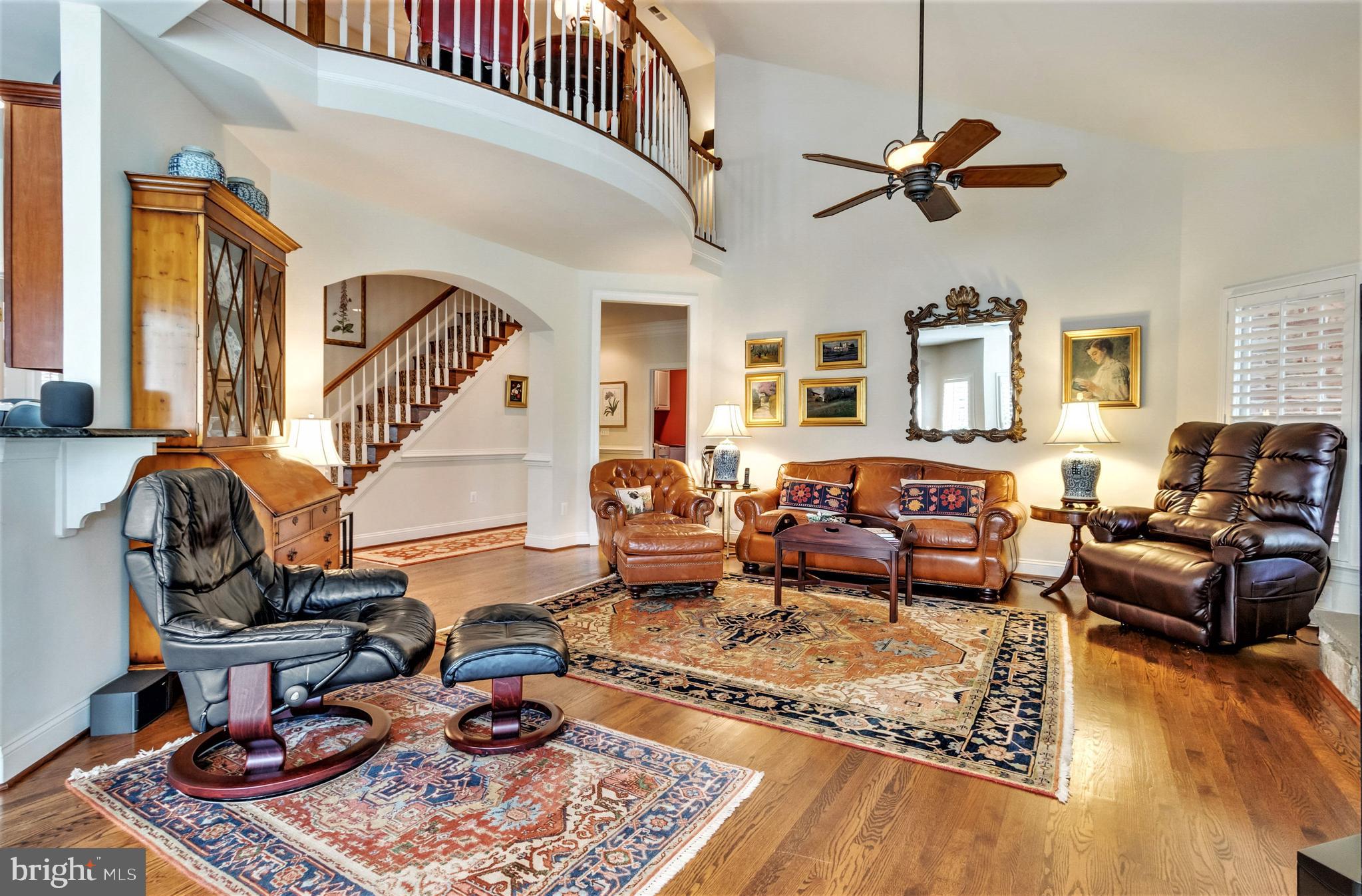 15679 Spyglass Hill Loop Gainesville, VA 20155 - Photo 26 of 86 Dramatic Vaulted Ceiling to Loft Overlook