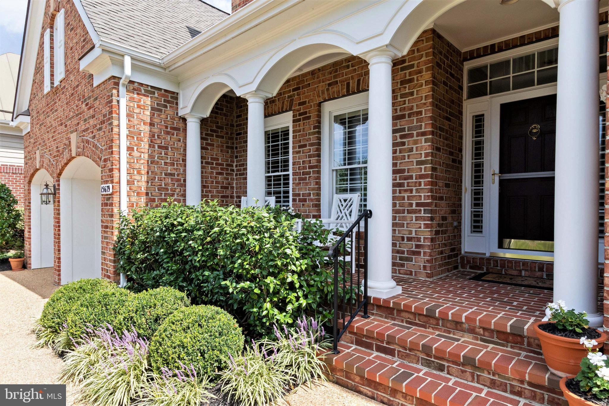 15679 Spyglass Hill Loop Gainesville, VA 20155 - Photo 5 of 86 Covered Brick Front Porch