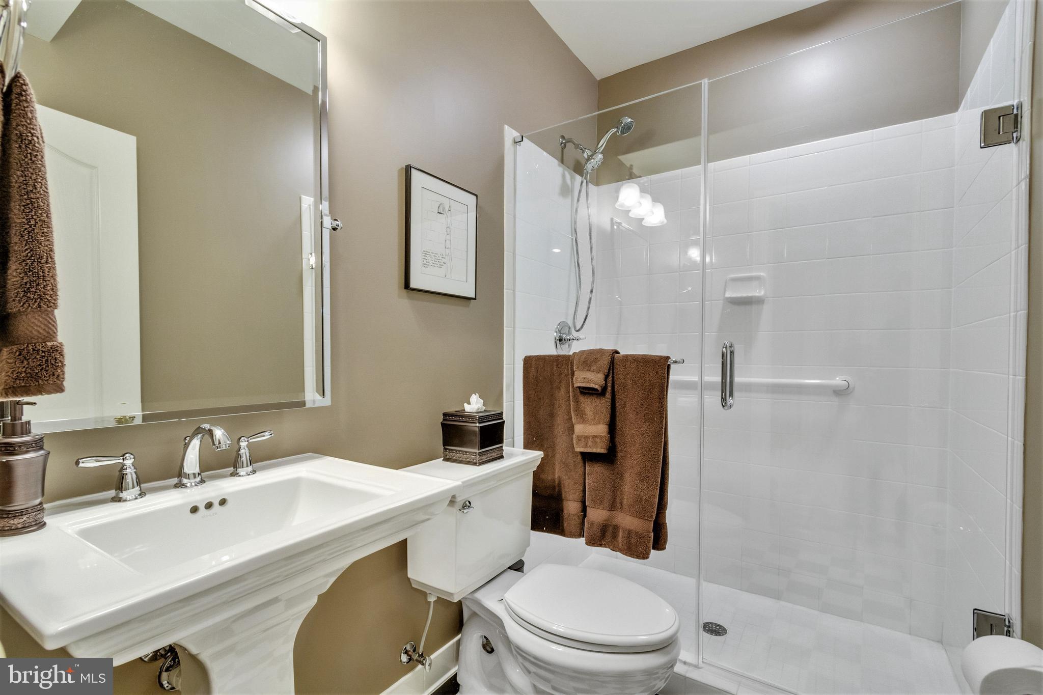 15679 Spyglass Hill Loop Gainesville, VA 20155 - Photo 59 of 86 Tiled Full Bath off Rec Room & Den