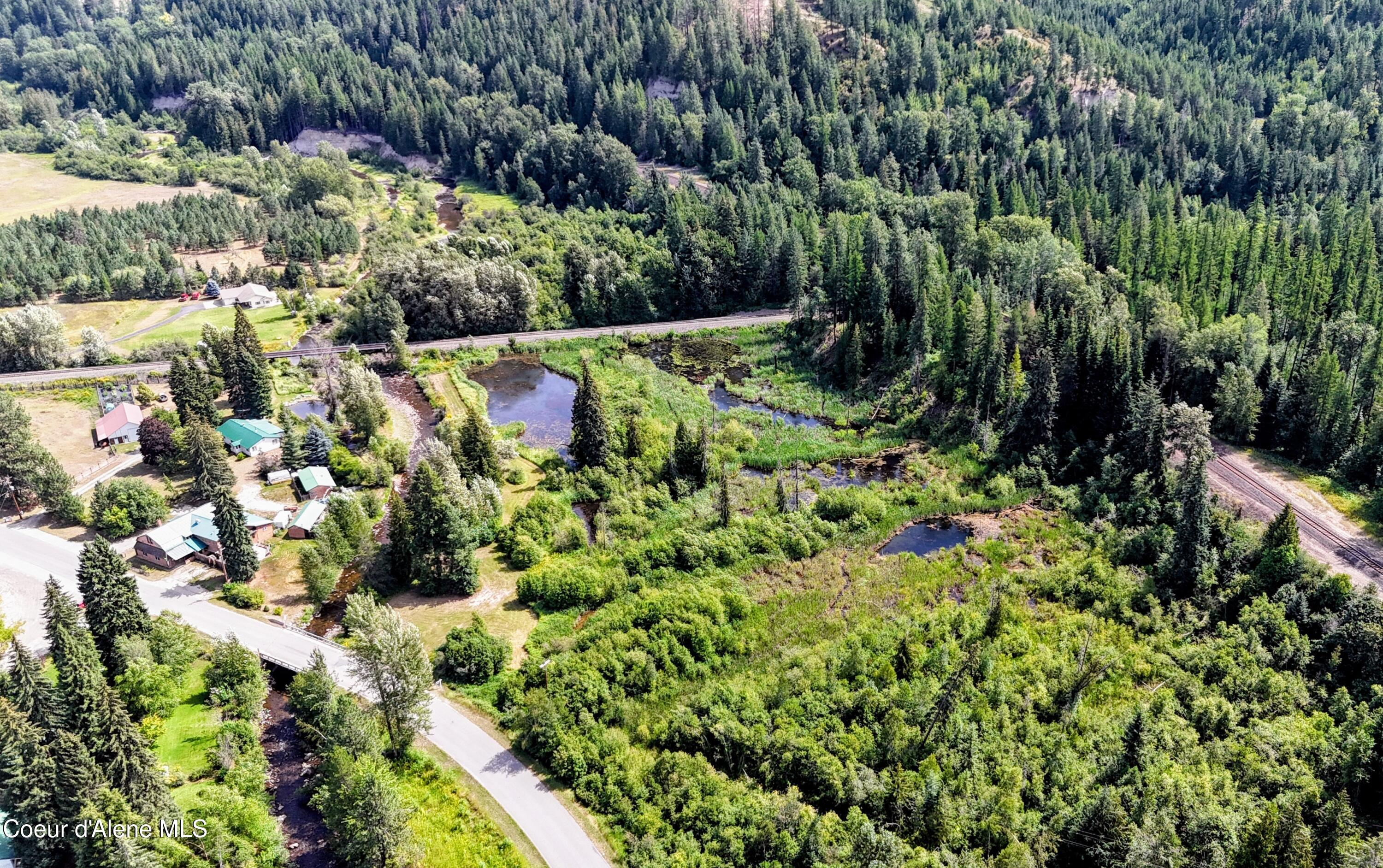 2 Deep Creak Loop Road Bonners Ferry, ID 83805 - Photo 3 of 15 Deep Creek Loop Tract 2 Drone pic 1