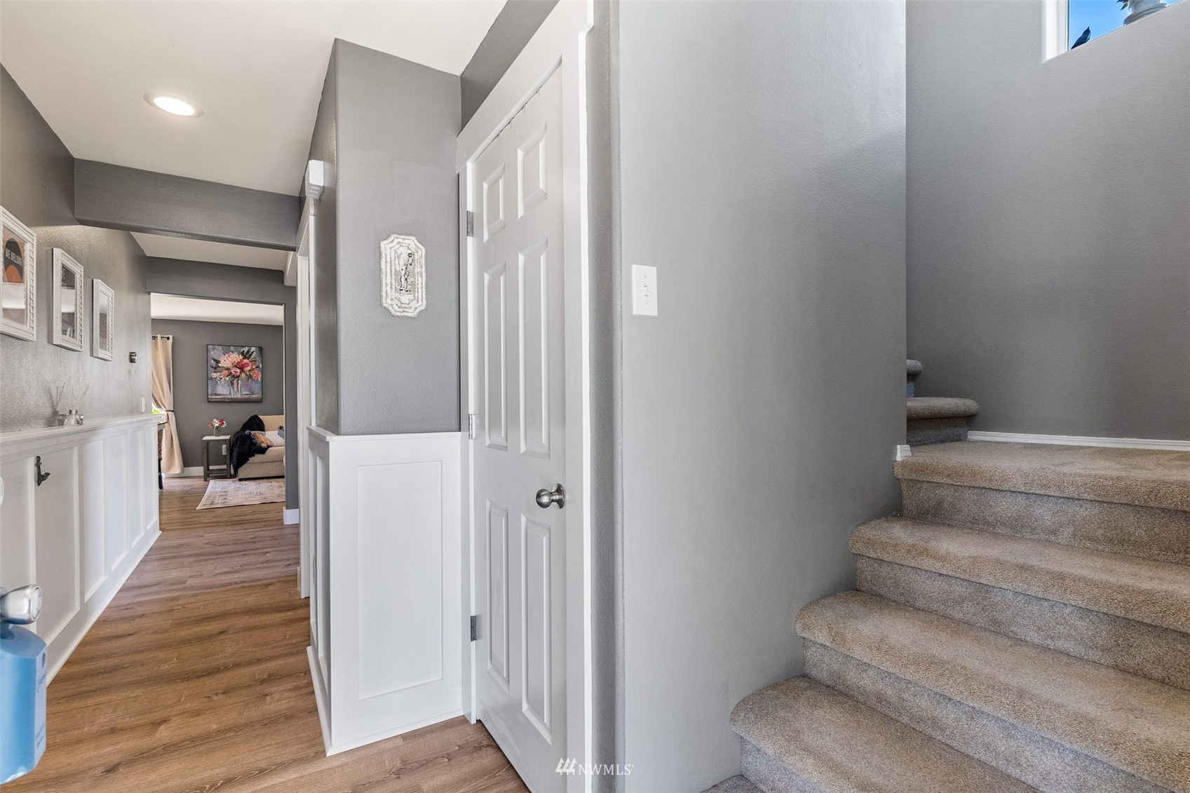1016 186th Street Southeast Bothell, WA 98012 - Photo 15 of 26 a view of entryway with wooden floor