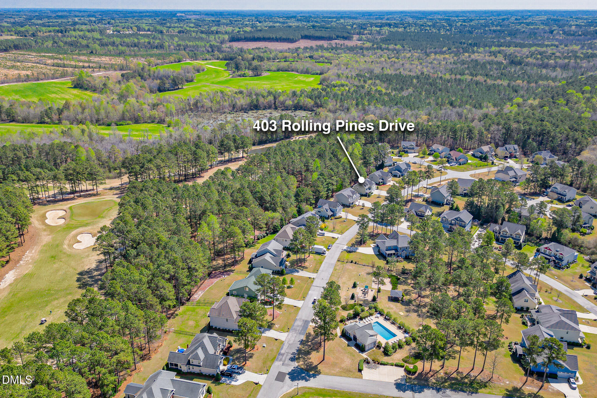 403 Rolling Pines Drive Spring Lake, NC 28390 - Photo 51 of 56 an aerial view of a city