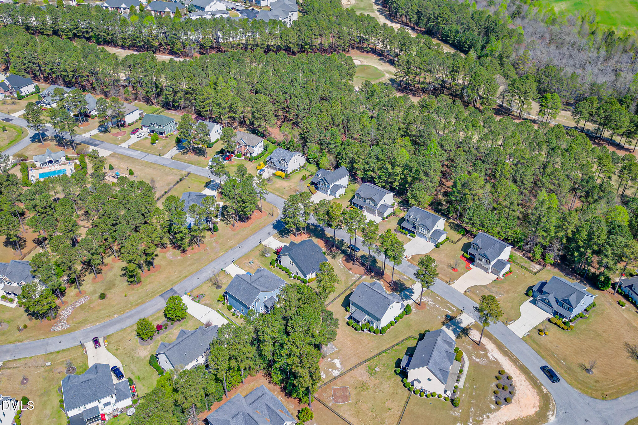 403 Rolling Pines Drive Spring Lake, NC 28390 - Photo 53 of 56 an aerial view of residential houses with outdoor space