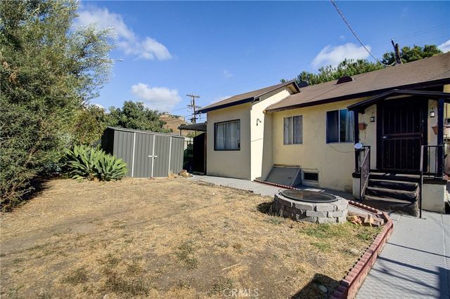 a house view with a seating space