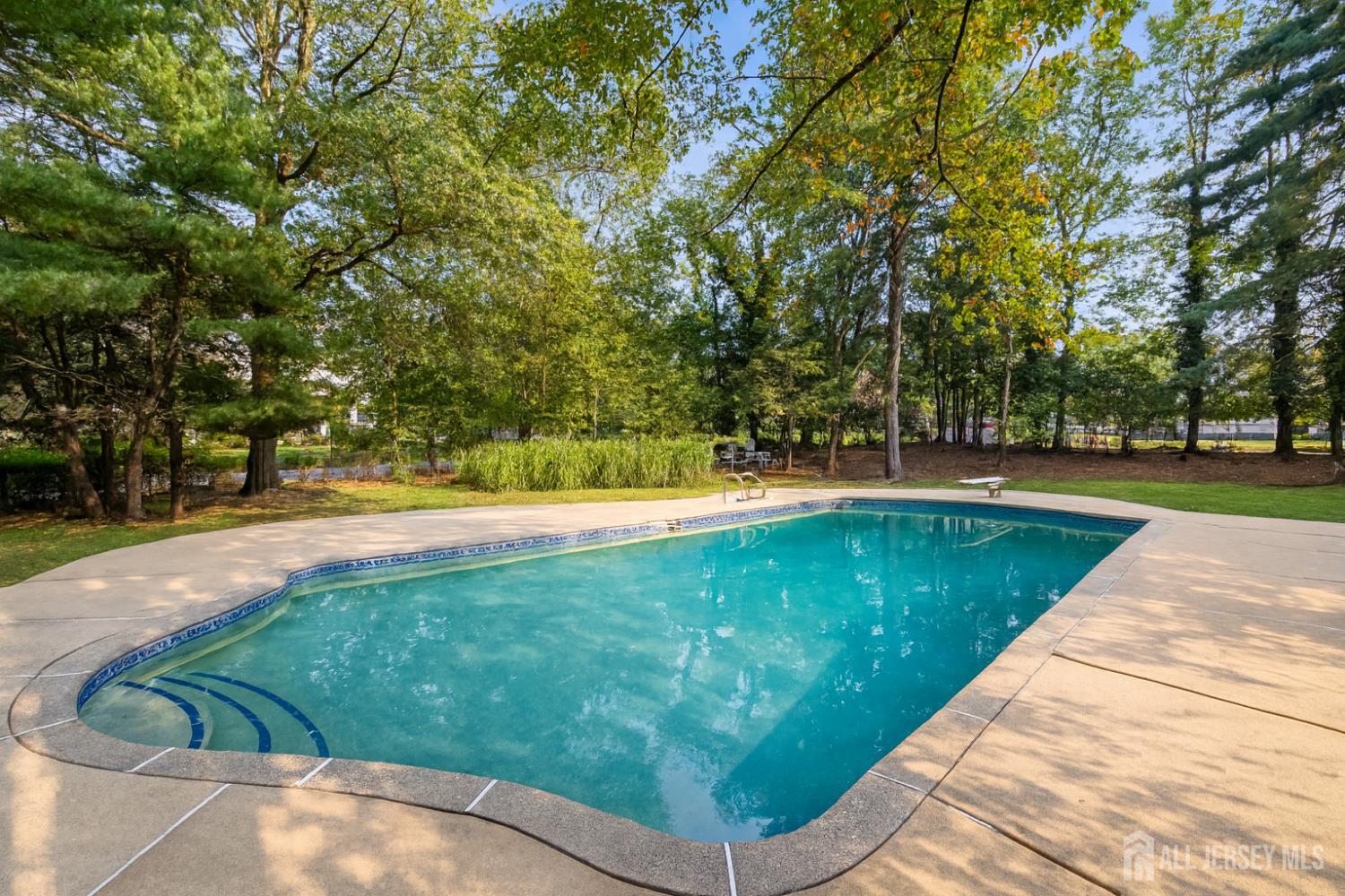 28 Southfield Road Edison, NJ 08820 - Photo 10 of 27 a view of a swimming pool with a yard