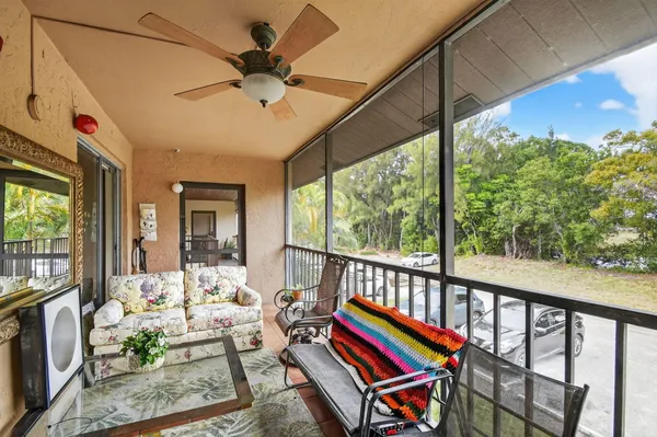 a living room filled with furniture
