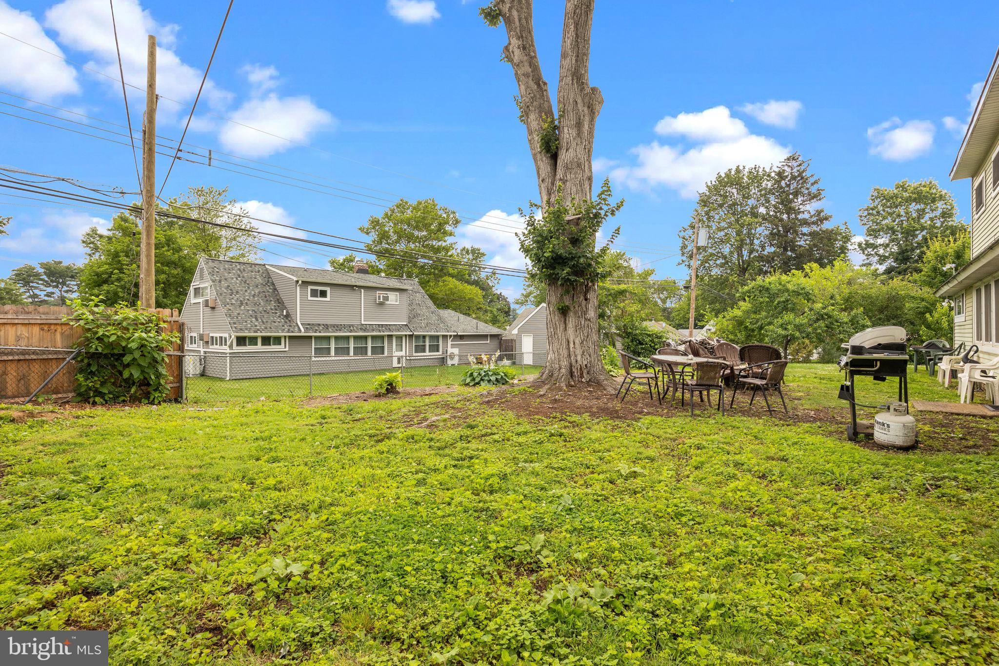 65 Silverspruce Road Levittown, PA 19056 - Photo 28 of 32 a swimming pool with outdoor seating and yard