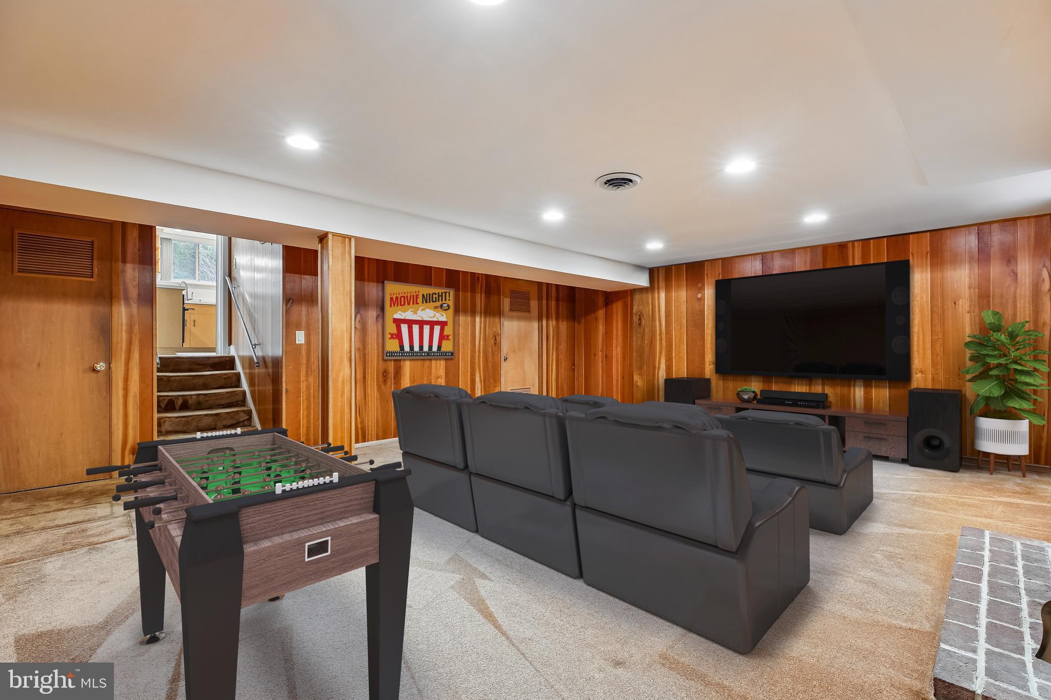 1002 North Belgrade Road Silver Spring, MD 20902 - Photo 30 of 46 Rec Room/Family Room - virtual staging