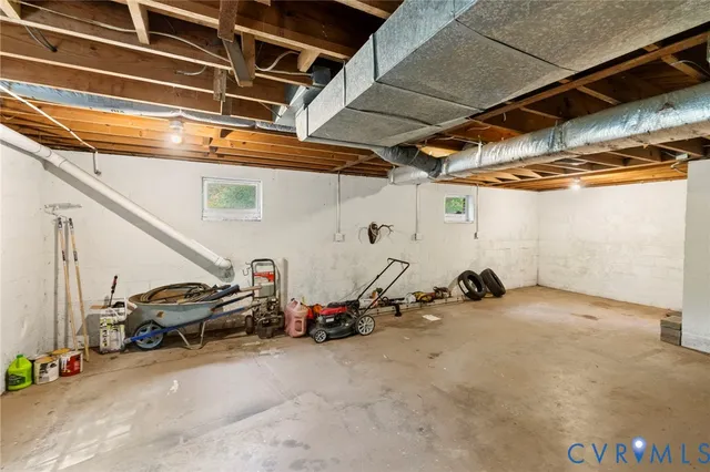 a view of car garage