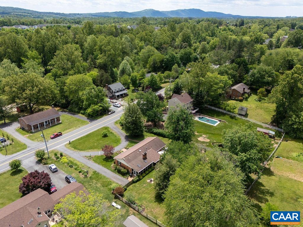 2613 Huntington Road Charlottesville, VA 22901 - Photo 51 of 53 an aerial view of a house with a yard