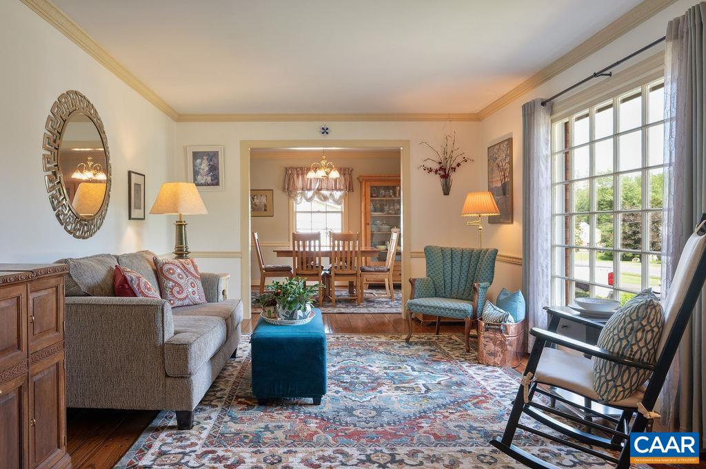 2613 Huntington Road Charlottesville, VA 22901 - Photo 6 of 53 a living room with furniture and a large window