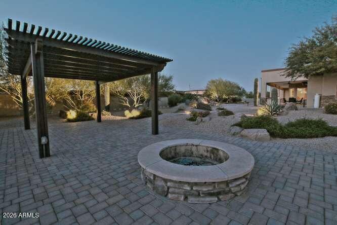 1614 West Maddock Road Phoenix, AZ 85086 - Photo 37 of 88 078-025-Evening Gazebo View-666x444