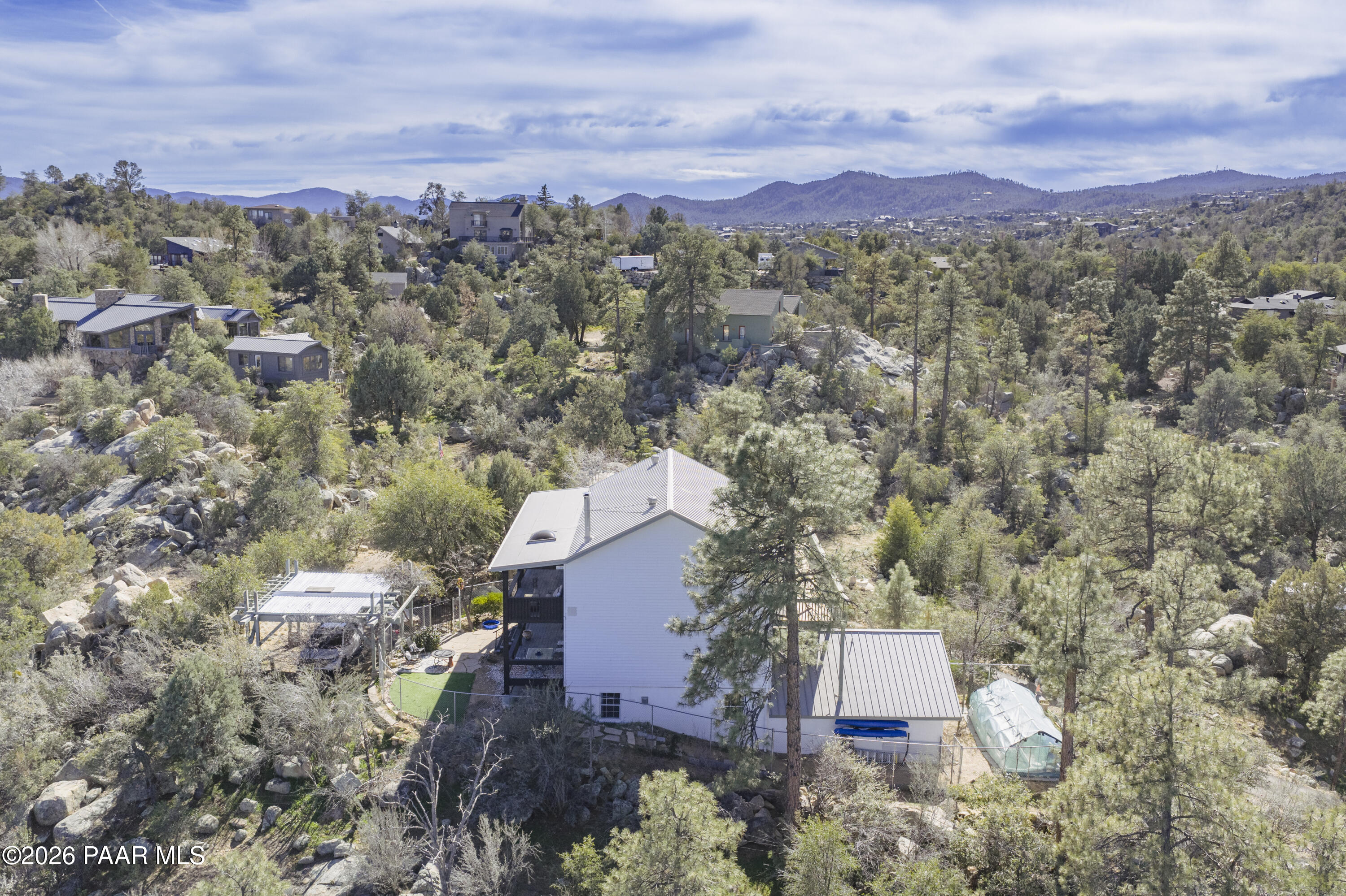 1985 Idylwild Road Prescott, AZ 86305 - Photo 54 of 61 Aerial View 3