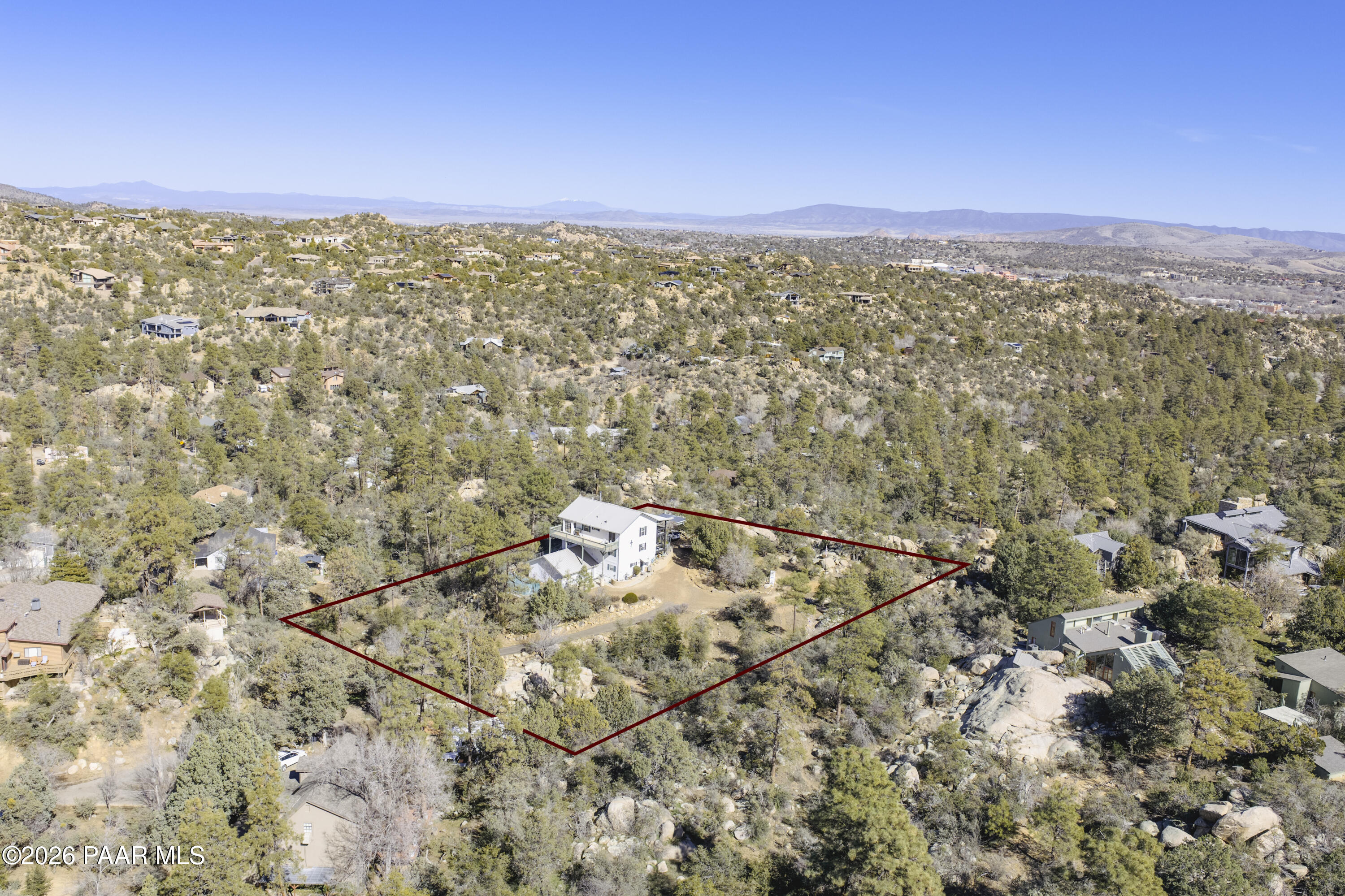 1985 Idylwild Road Prescott, AZ 86305 - Photo 61 of 61 Aerial Overview 1
