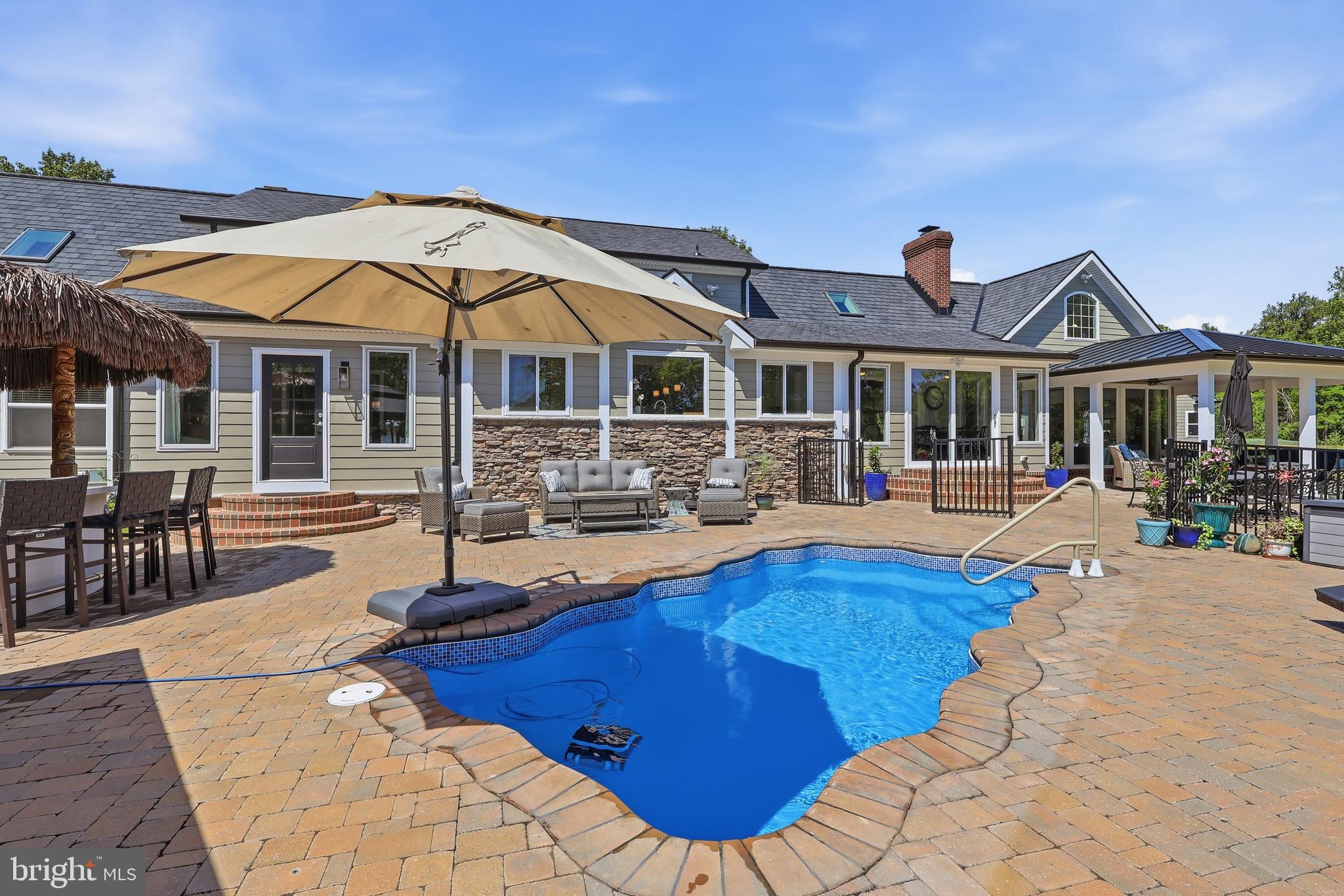 38980 Hodges Road Avenue, MD 20609 - Photo 81 of 98 Heated Saltwater fiberglass pool