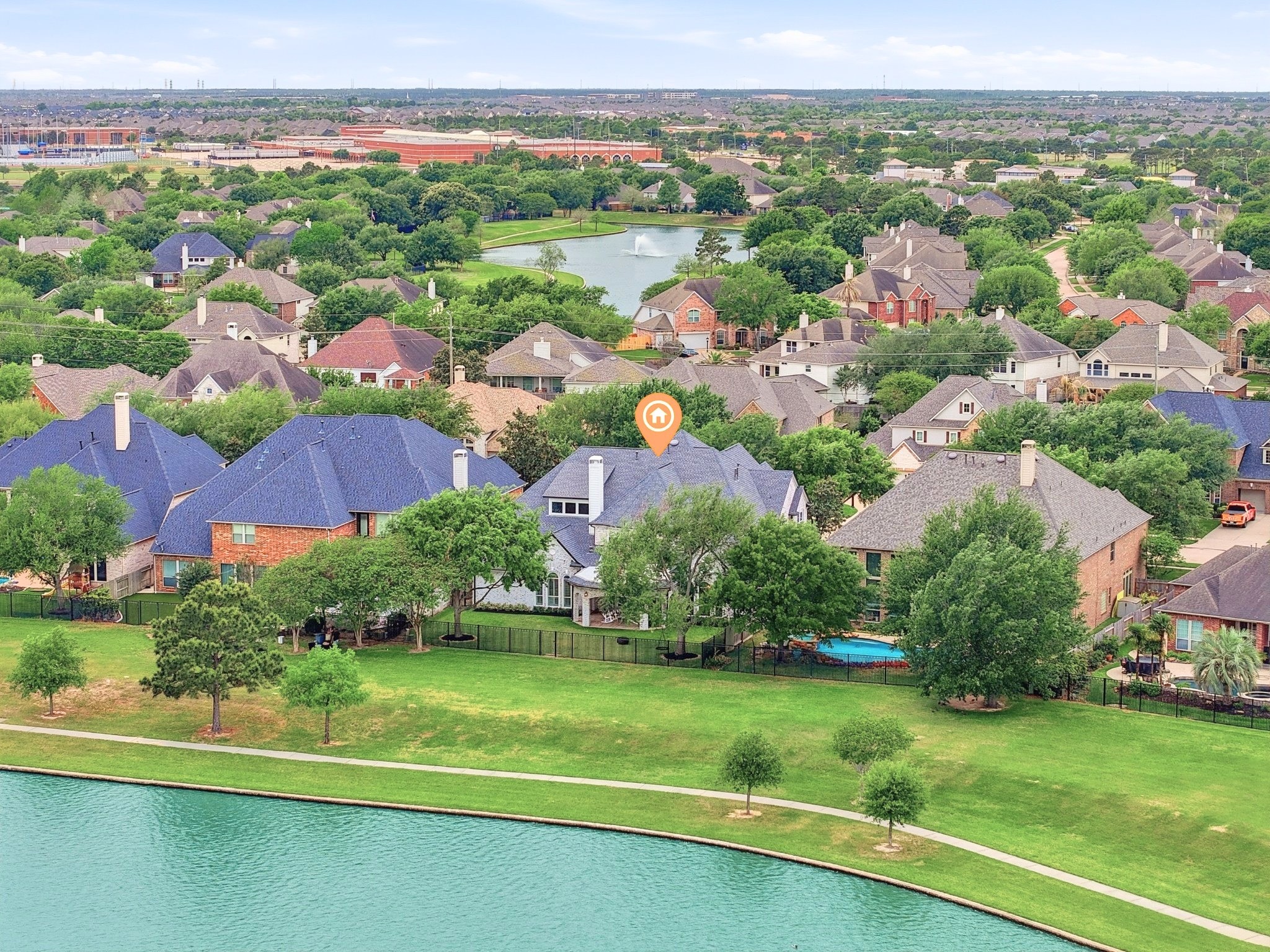 11410 Carson Field Lane Cypress, TX 77433 - Photo 44 of 47 Scenic lake views providing a tranquil and private setting.