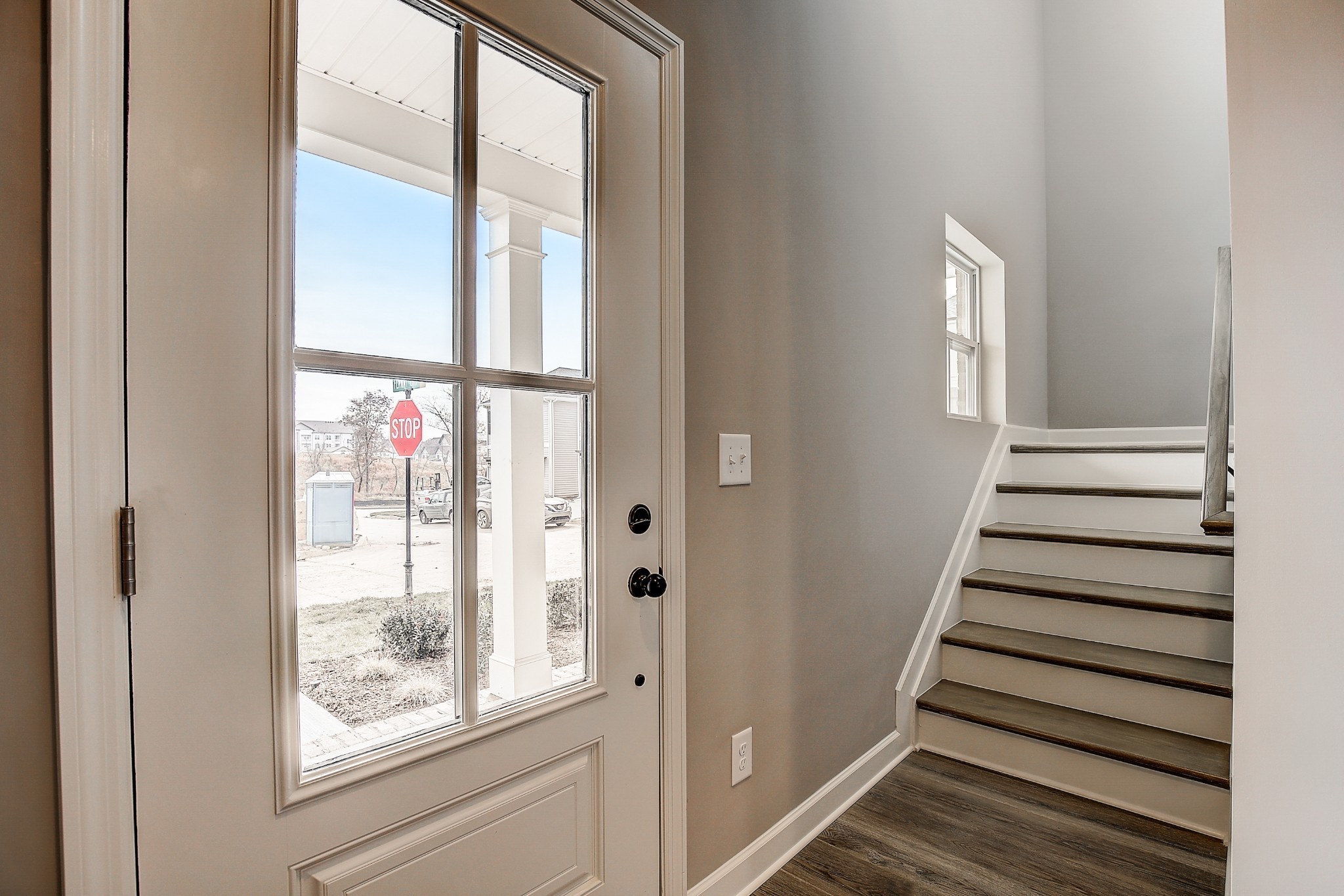 1776 Fenway Loop Antioch, TN 37013 - Photo 5 of 39 a view of entryway with stairs and wooden floor