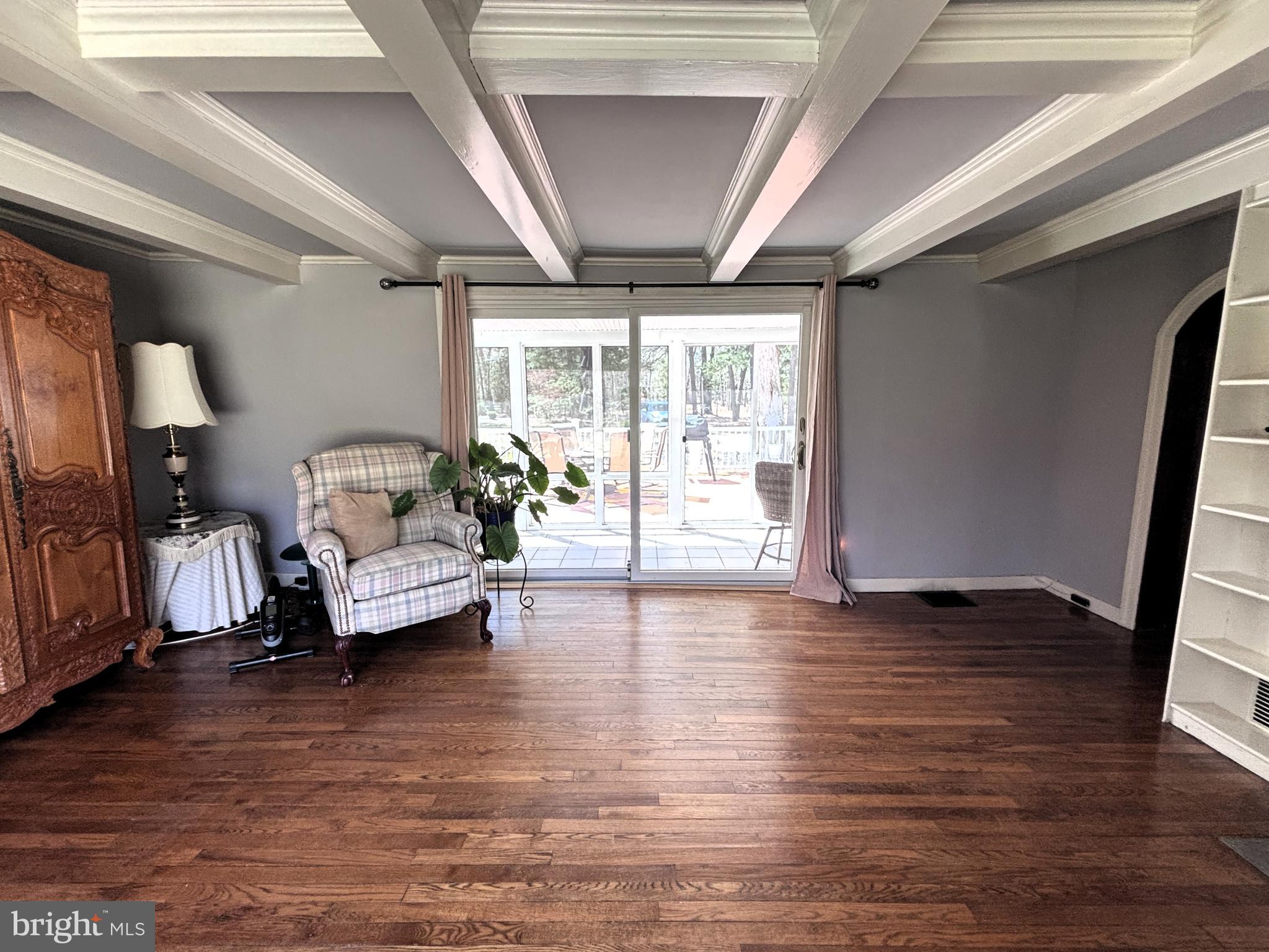 253 Hopewell Road Medford, NJ 08055 - Photo 15 of 50 Hardwood floors, fireplace, living room