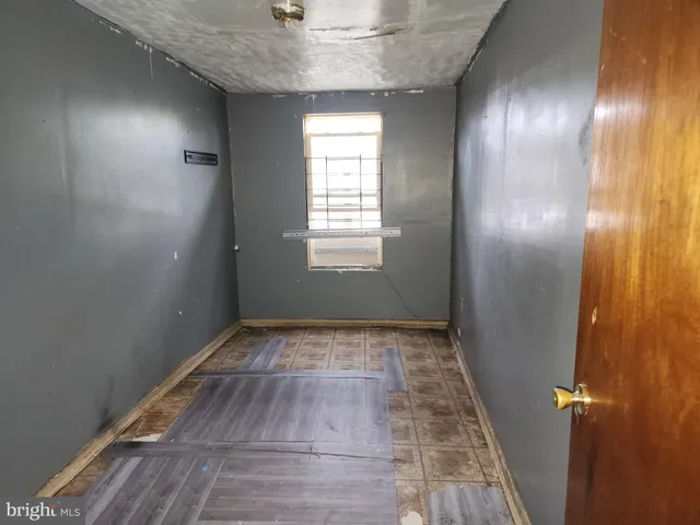 a view of hallway with window