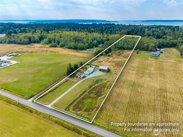 a view of an outdoor space and swimming pool
