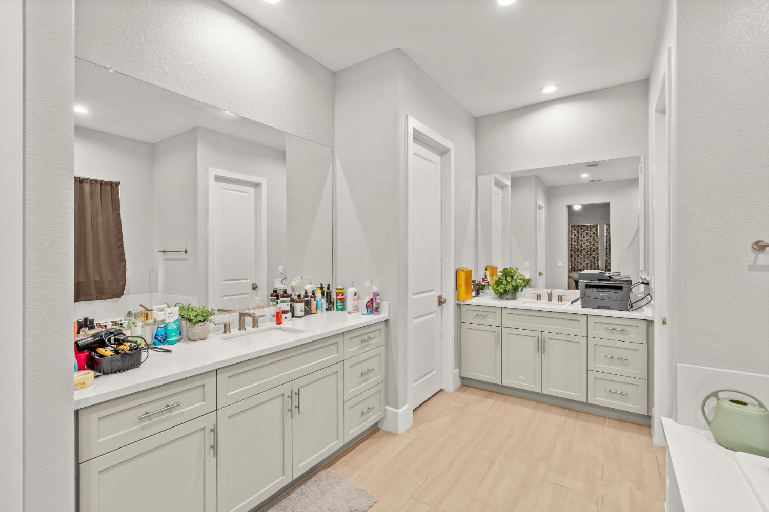 2826 Cameo Street Lodi, CA 95242 - Photo 46 of 52 a spacious bathroom with a sink mirror and shower