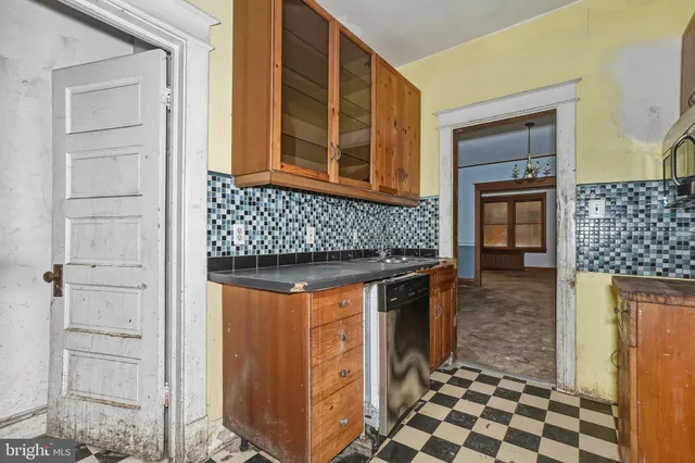 view of an entryway door front of house
