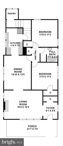 $695,000 | 200 Van Buren Street Northwest, Washington, DC 20012