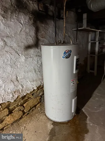a view of water heater room