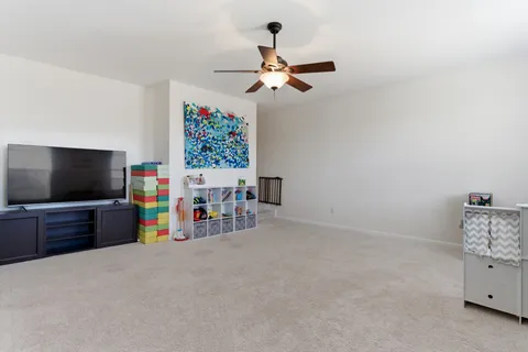 a view of a room with toys
