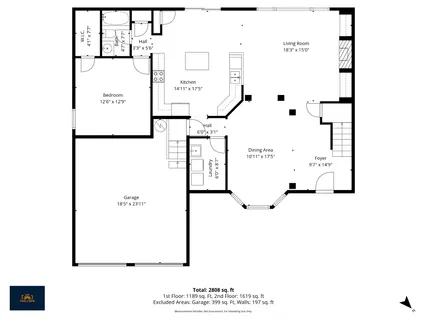 a picture of a floor plan