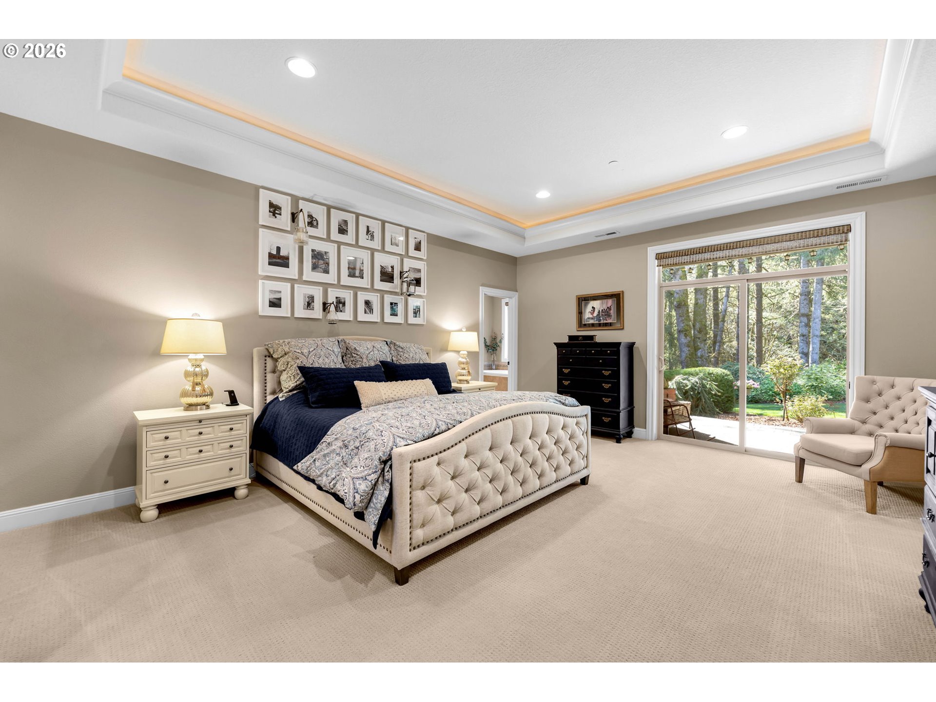 806 Northwest 35th Avenue Camas, WA 98607 - Photo 23 of 48 a bedroom with a bed couch and a large window