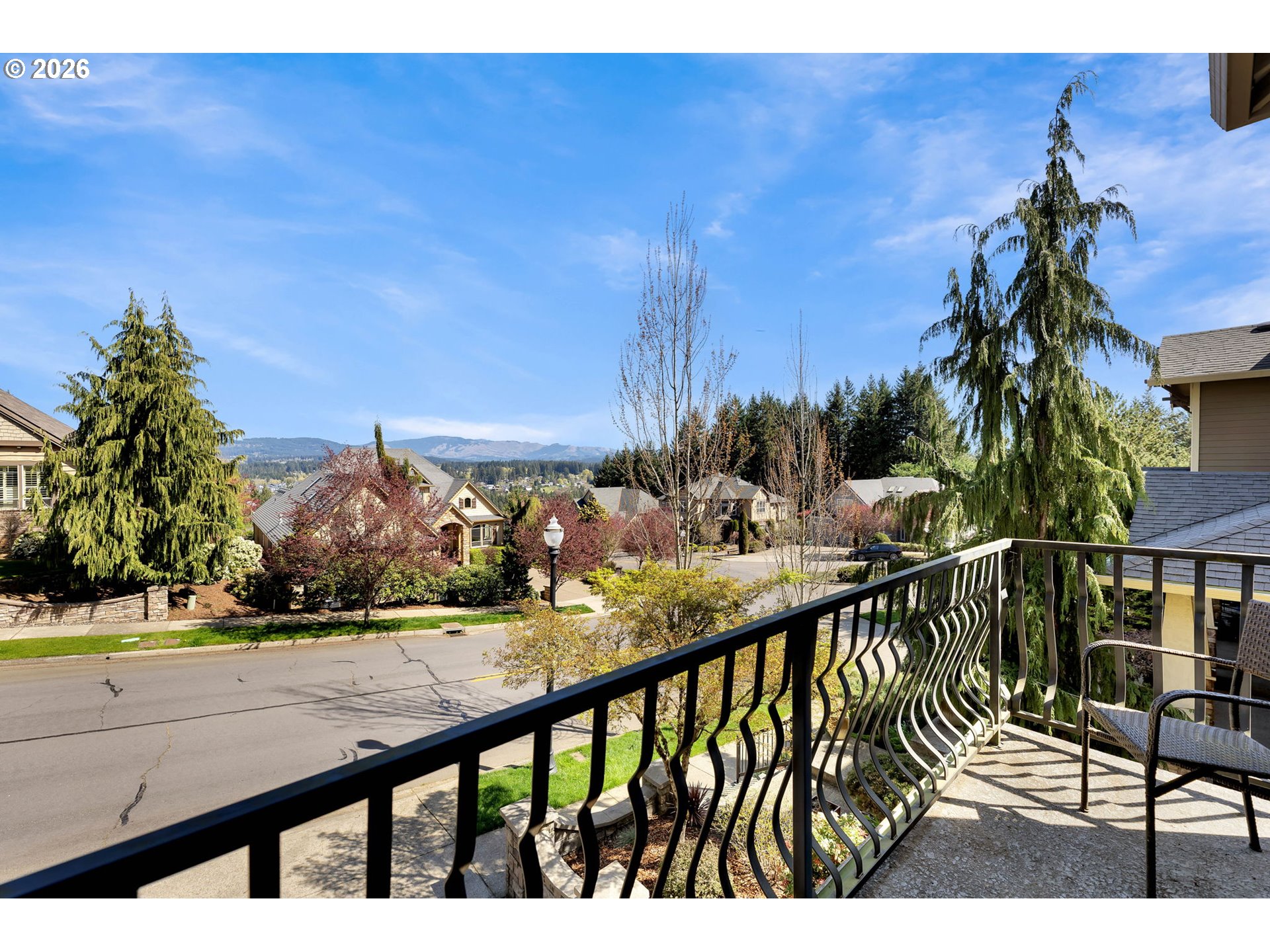 806 Northwest 35th Avenue Camas, WA 98607 - Photo 29 of 48 a view of balcony with wooden floor and outdoor seating