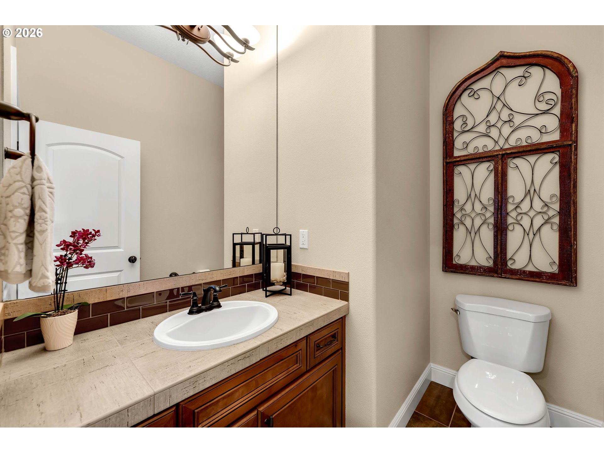 806 Northwest 35th Avenue Camas, WA 98607 - Photo 34 of 48 a bathroom with a sink and a mirror
