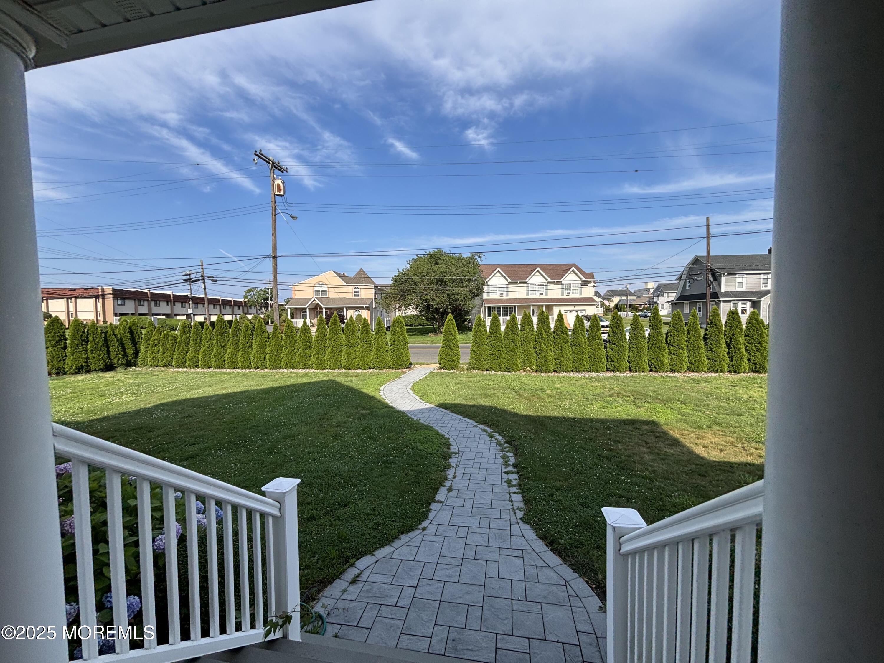516 2nd Avenue Long Branch, NJ 07740 - Photo 14 of 52 a view of a garden from a balcony