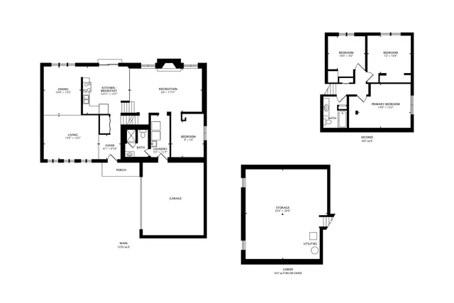 a picture of a floor plan