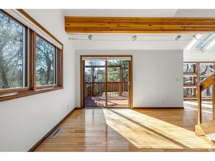 a view of a living room and window