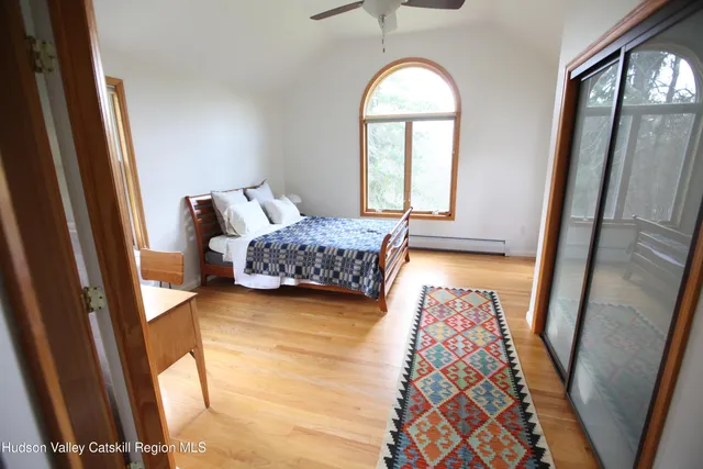 a view of livingroom with furniture and window