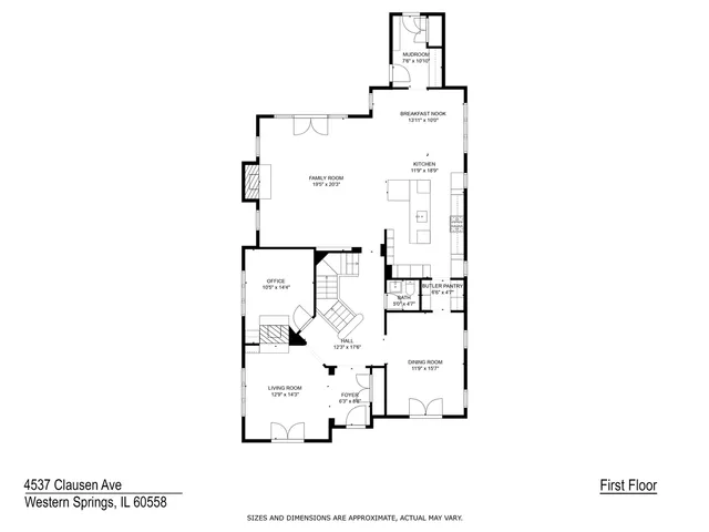 a picture of floor plan