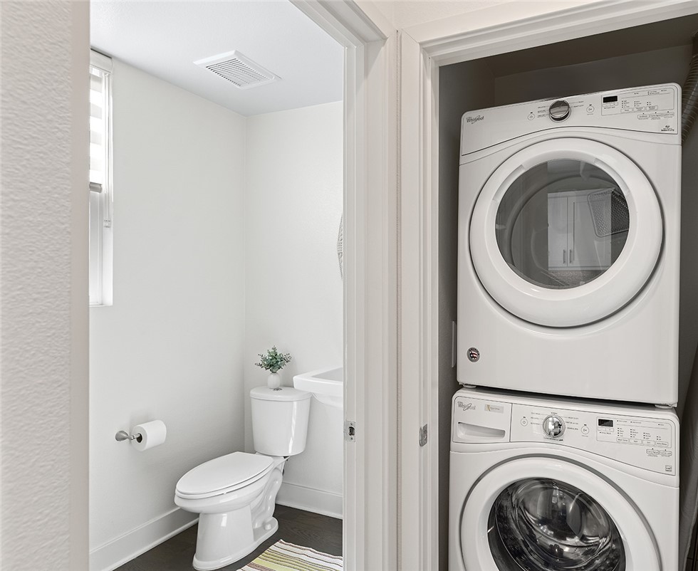 1675 Grand View Costa Mesa, CA 92627 - Photo 15 of 35 a view of bathroom with toilet and a sink