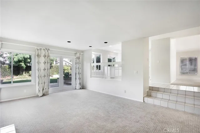 a bathroom with a sink vanity and mirror