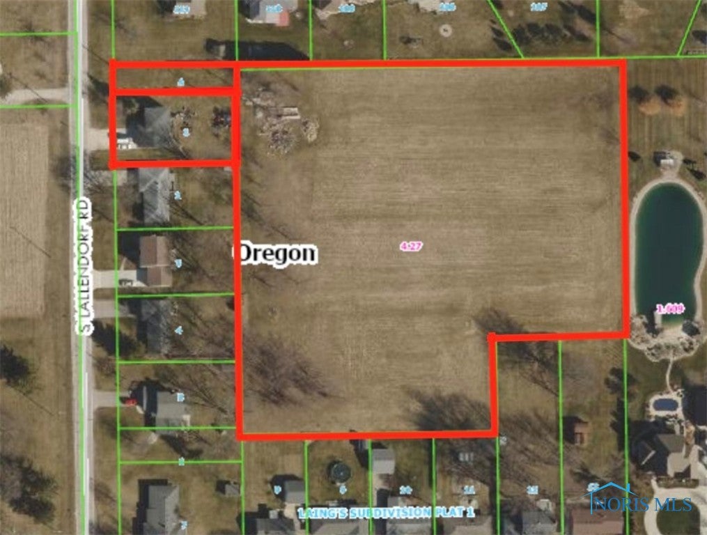 1105 South Lallendorf Road Oregon, OH 43616 - Photo 2 of 49 Outline of all three lots included.