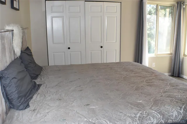 a view of a livingroom with a flat screen tv