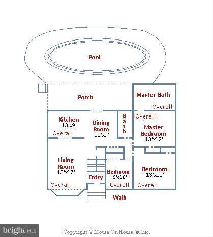 5649 Inverchapel Road Springfield, VA 22151 - Photo 20 of 20 Floorplan