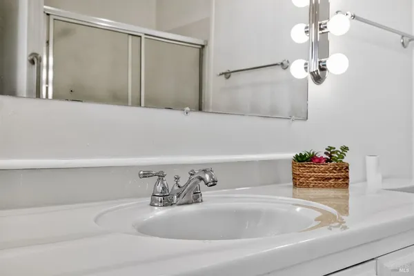 a house view with a backyard space